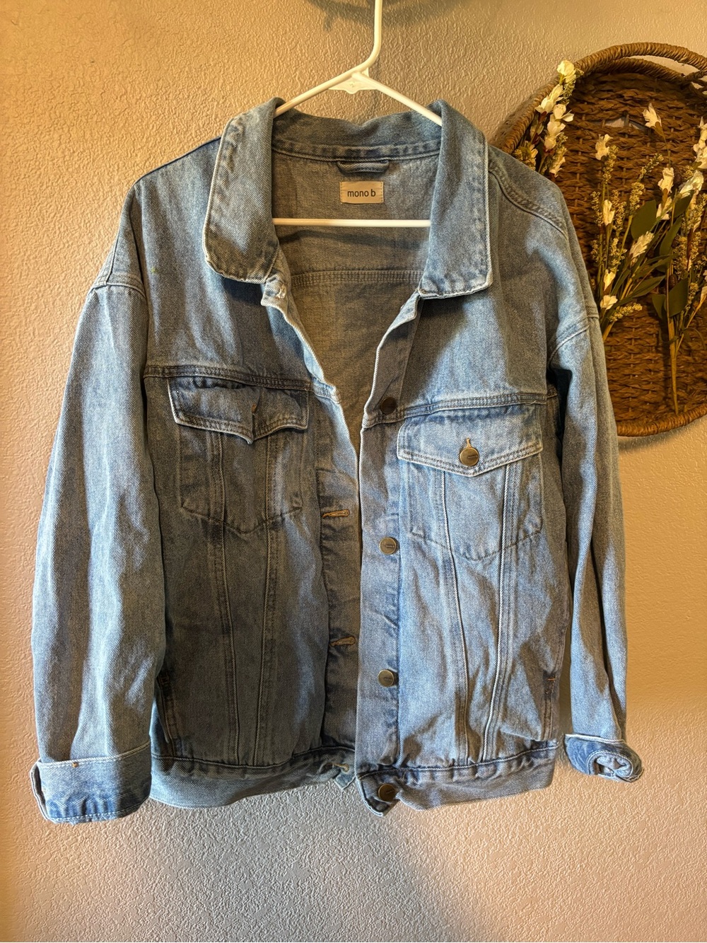 Mono B Light Blue Denim Jacket